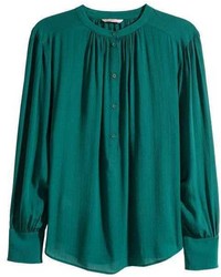 H&M Textured Weave Blouse