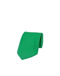 Jacob Alexander Solid Color Kelly Green Tie By