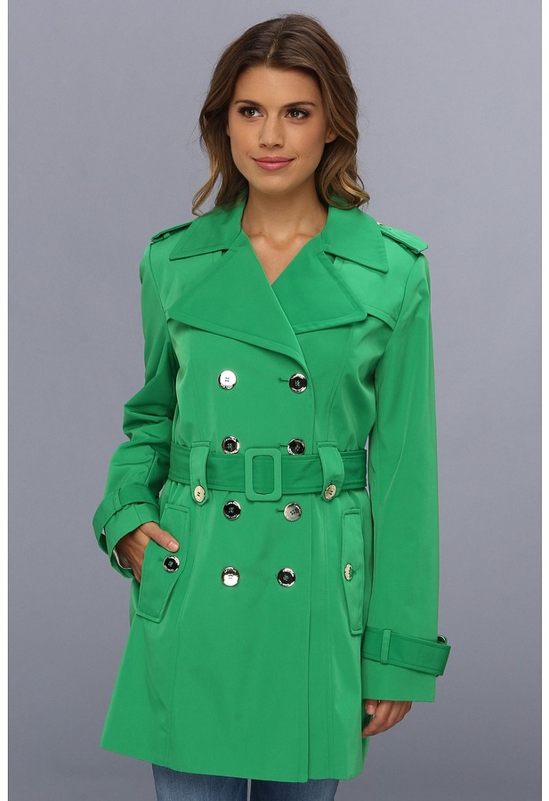 Calvin Klein | Lookastic | Coat, Belted $149 Trench 6pm.com