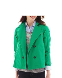 JCP Cropped Trench Coat