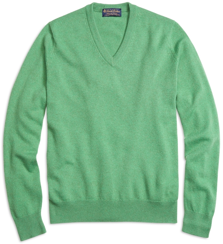 Brooks Brothers Cashmere V Neck Sweater | Where to buy & how to wear