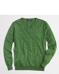 J.Crew Factory Factory Textured Cotton V Neck Sweater