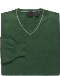 Joseph Cotton Cashmere V Neck Sweater