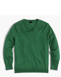 J.Crew Slim Italian Merino Wool V Neck Sweater