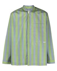 Sunnei Stripe Print Long Sleeved Shirt