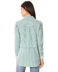 Milly Stripe Fractured Shirting