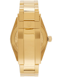 BAPE Gold Blue Classic Type 7 Watch