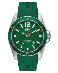 Lacoste Seattle Aluminum Bezel Watch 43mm Green