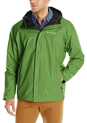 columbia green rain jacket