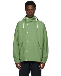 Nanamica Green Hooded Jacket