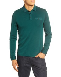 Green Wool Polo Neck Sweater