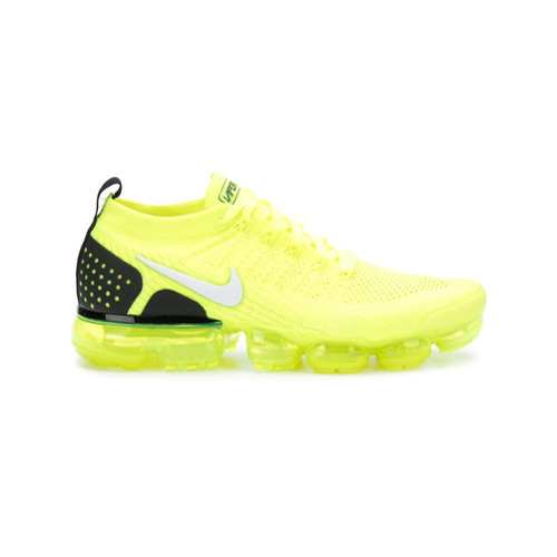 green and yellow tennis shoes