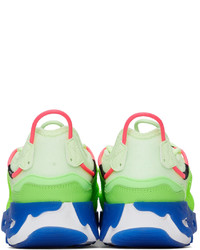 Nike Green Blue React Live Premium Sneakers