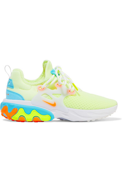 Nike React Presto Neon Suede And Med 