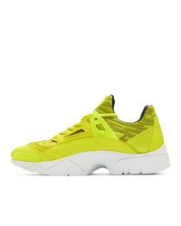 Kenzo Yellow Sonic Sneakers