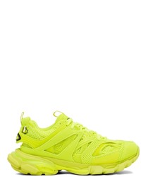 Balenciaga Yellow Track Sneakers