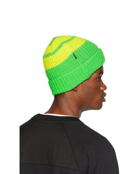 Ps By Paul Smith Green Neon Beanie