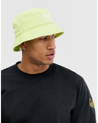 adidas Originals Bucket Hat In Yellow