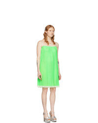Marc Jacobs Green The Cami Slip Dress