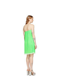 Marc Jacobs Green The Cami Slip Dress