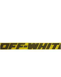 Off-White Yellow And Black 20 Industrial Belt