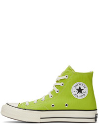 Converse Green Chuck 70 Hi Sneakers