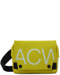 A-Cold-Wall* Yellow Stria Messenger Bag