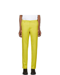 424 Yellow Wool Trousers