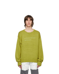 Enfants Riches Deprimes Green Classic Logo Sweater