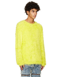 1017 Alyx 9Sm Yellow Crewneck Sweater