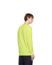 Hugo Yellow Patch Sweater