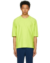 Homme Plissé Issey Miyake Green Release T 2 T Shirt
