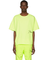 Rhude Green Reverse T Shirt