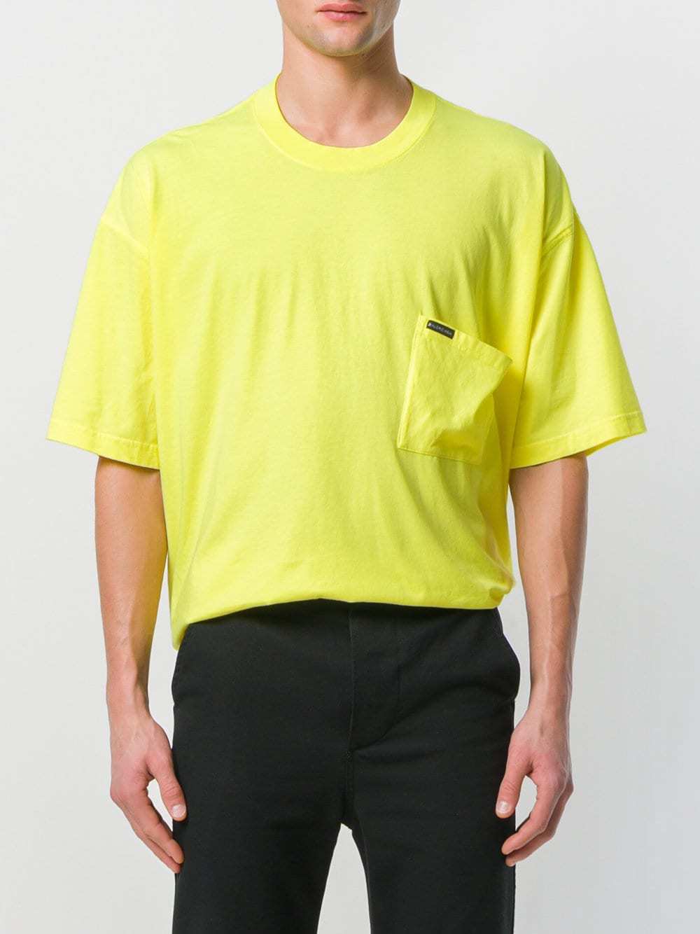 Balenciaga Neon Drop Pocket T Shirt 288 farfetch Lookastic