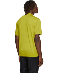 Loro Piana Yellow Avon Crewneck T Shirt