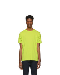 Hugo Yellow Regular Fit T Shirt