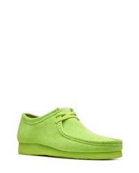 Green-Yellow Derby Shoes