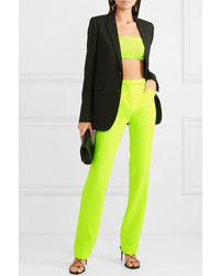 Versace Neon Cady Straight Leg Pants