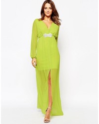 Amy Childs Jocelyn Maxi Dress With Embellished Waist