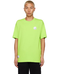 AAPE BY A BATHING APE Green Patch T Shirt