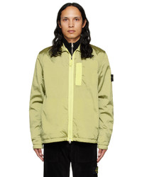 Stone Island Green Compass Patch Jacket