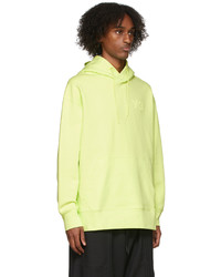 Y-3 Yellow Classic Chest Logo Hoodie