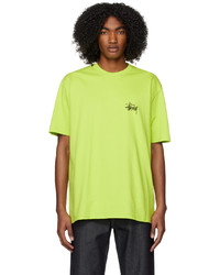 Stussy Green Basic T Shirt