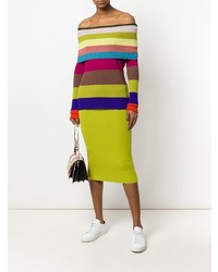 Antonio Marras Knitted Mid Length Skirt