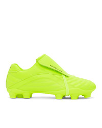 Balenciaga Yellow Soccer Sneakers