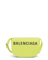 Balenciaga Extra Small Ville Day Calfskin Saddle Bag