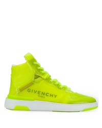 Givenchy Wing Transparent High Top Sneakers