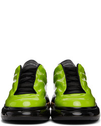 Alexander McQueen Green Black Oversized Sneakers