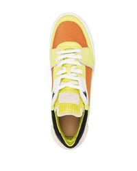 Buscemi High Top Colour Block Sneakers