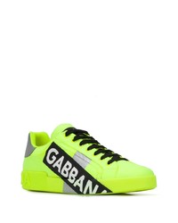 Dolce & Gabbana Logo Stripe Portofino Sneakers